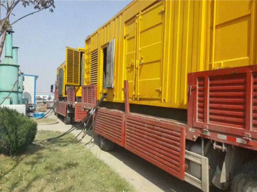 山丹柴油发电车出租